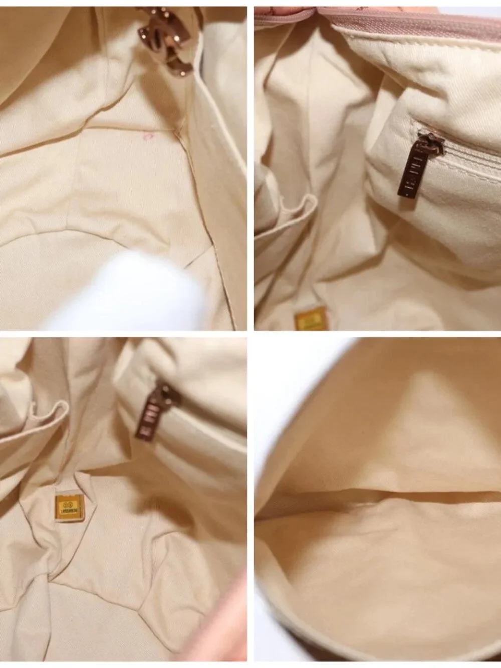 CHANEL Matelasse Shoulder Bag Lamb Skin Orange Gold CC Auth ARZ069V